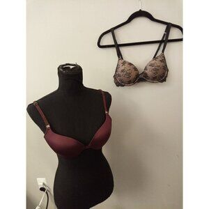 Victoria's Secret Women's Set of Push Up Bra Size 34B